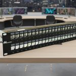Ảnh thực tế của Patch panel Cat5E UTP ANCOMTECK 48 cổng ACT-48S2U..