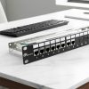 Patch panel Cat5 UTP ANCOMTECK 16 cổng ACT-16S1U_ACT-5U-88
