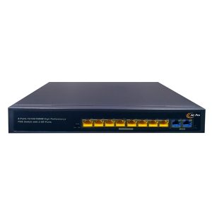 Switch PoE AP-ESG1910P-2GE AirPro 8 cổng PoE 1000Mbps + 2 cổng Uplink GE