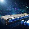 ảnh thực tế của Patch panel Cat6 STP ANCOMTECK 24 cổng ACT-24S1U