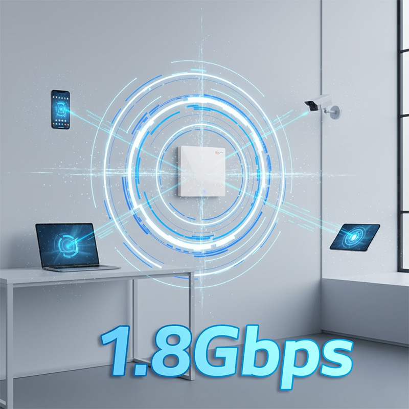 băng thông Bộ phát Wifi âm tường AIR-WAP645