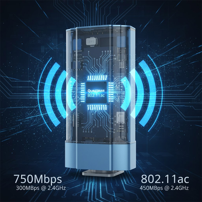 Bộ phát WiFi Ngoài Trời Chuẩn AC Air-MO750