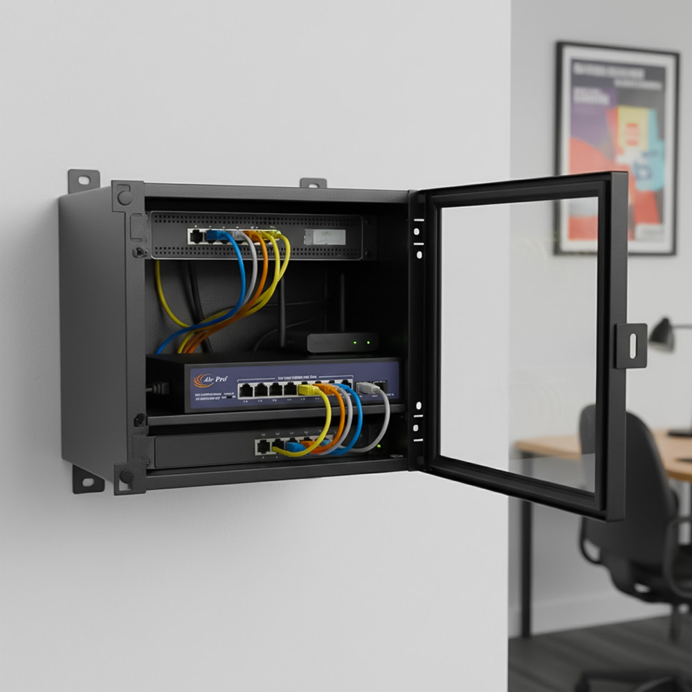 ứng dụng thực tế của Switch PoE AP-ESG1910P-2SF AirPro trong mạng văn phòng