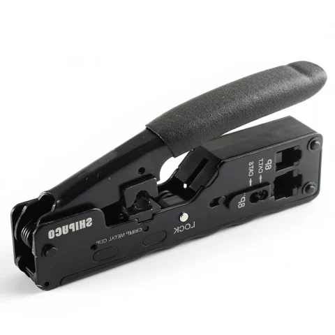 Kìm bấm dây cáp SHIPUCO Cat6a/ Cat7 chuyên dụng RJ11/ RJ12/ RJ45