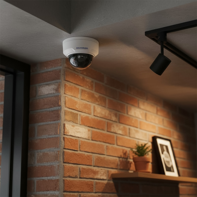 Ảnh thực tế Camera DOME hồng ngoại HUVIRON HU-ND221DT_I3E 2MP