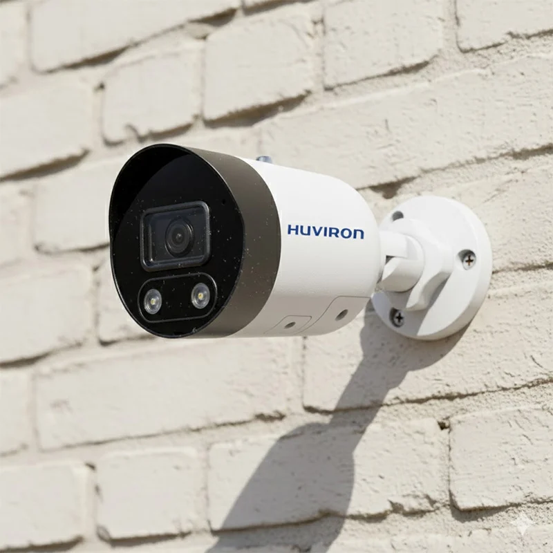 Ảnh thực tế Camera IP hồng ngoại HUVIRON HU-NP241ADFT_I3E 2MP