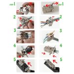 Các bước sử dụng Kìm bóp loại nhân mạng thằng 180 độ ANCOMTECK ACT-PDT-760A