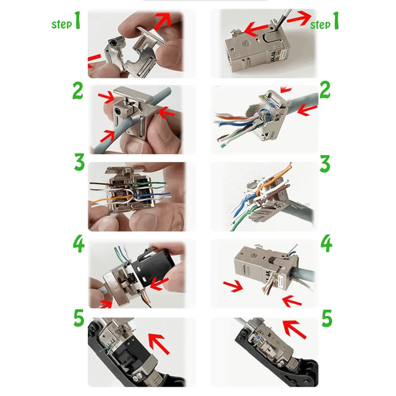 Các bước sử dụng Kìm bóp loại nhân mạng thằng 180 độ ANCOMTECK ACT-PDT-760A