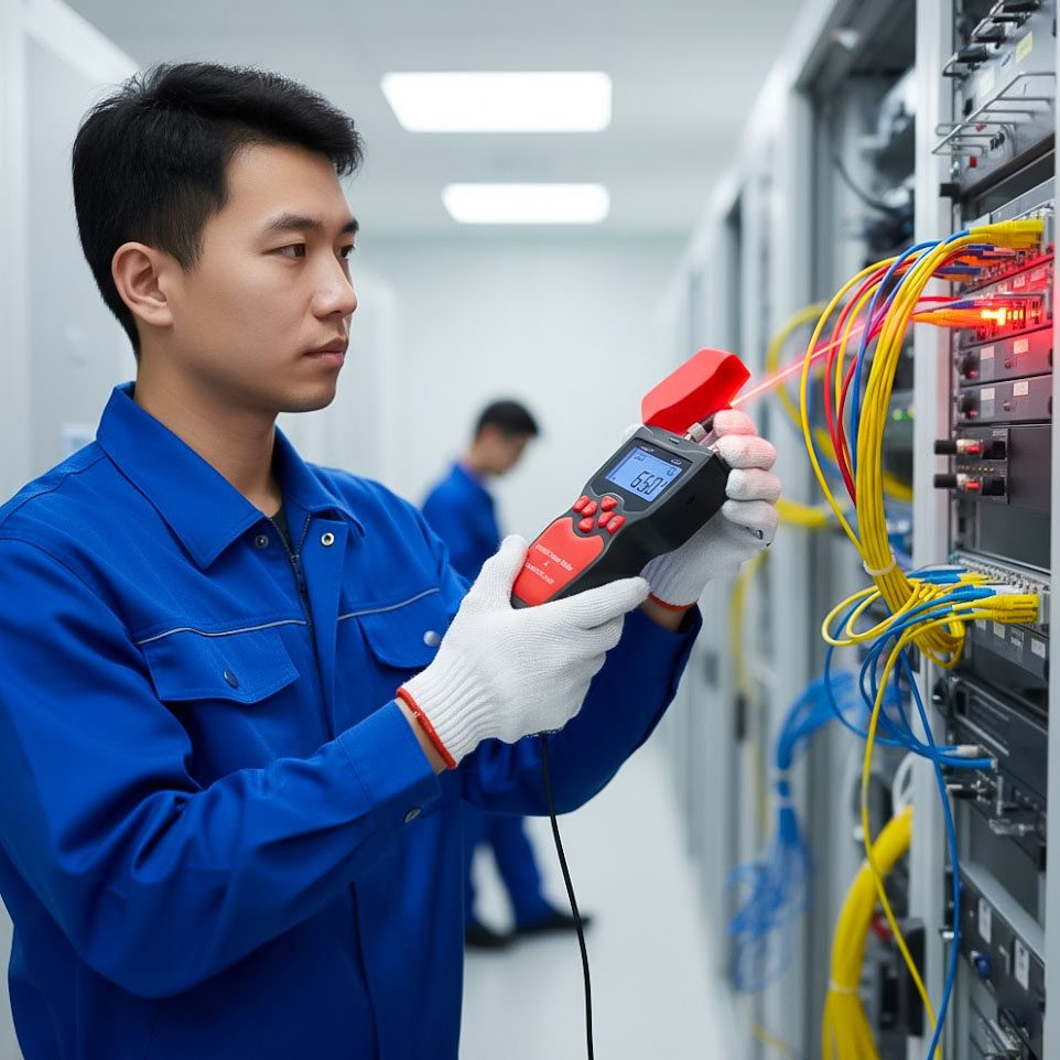 Máy đo công suất quang và soi lỗi sợi quang NOYAFA NF-907C