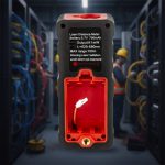 Mặt sau của máy đo khoảng cách laser NOYAFA NF-272L-60m cầm tay