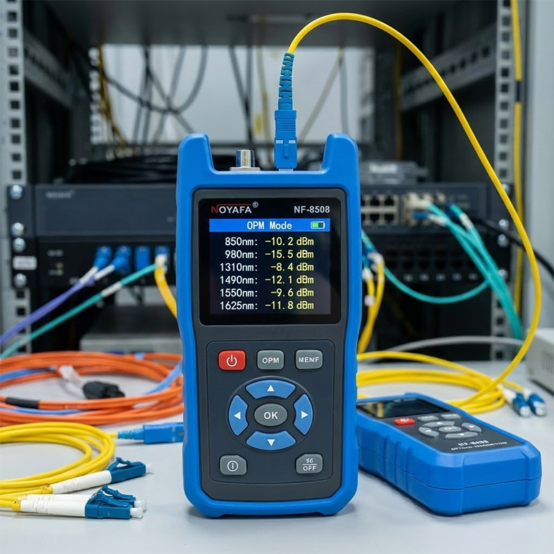 Máy Đo Công Suất Quang – Test Mạng Đa Năng NF-8508