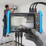 ứng dụng thực tế của Thiết bị kiểm tra camera NOYAFA NF-716ADHS ALL IN ONE cầm tay, màn hình 7 inch...
