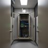 Đầu ghi hình Huviron HU-RNR16264M được lắp đặt trong tủ rack...