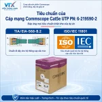 các tiêu chuẩn cáp mạng cat5e utp commscope