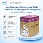 ưu đãi khi mua cáp mạng cat5e utp commscope