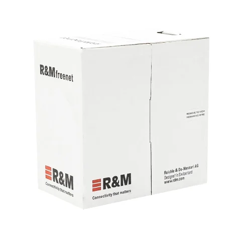 Cáp mạng R&M Cat6 UTP 4 Pair 24 AWG PN 809797