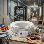 Cáp điều khiển Hosiwell 22AWG 1Pair 8013 được ứng dụng trong thi công