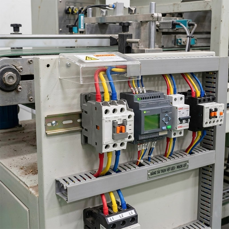 Contactor SINO Vanlock SMC – 9b-22b đã được lắp đặt