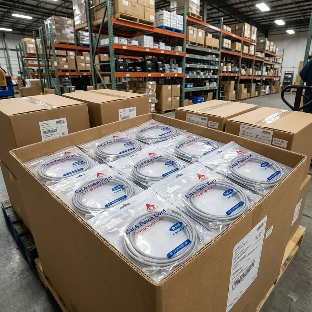 Dây nhảy mạng Cat6 UTP Hosiwell 24AWG LSZH 10105-3.0 3 mét