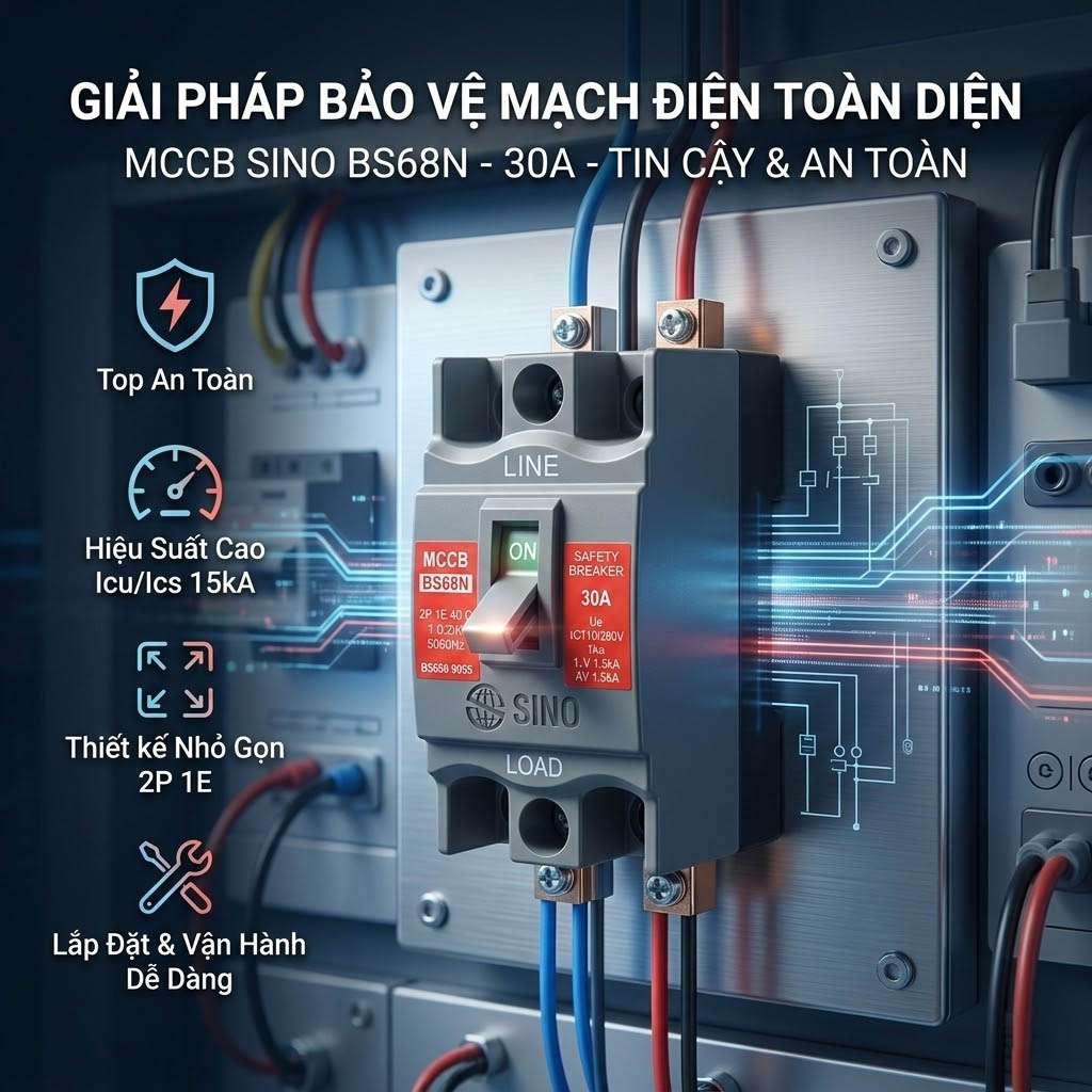 MCCB SINO BS68N