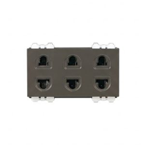 Ổ Cắm 3 Lỗ 2 Chấu Deaking DKCC/U3/DOD Có Màn Che