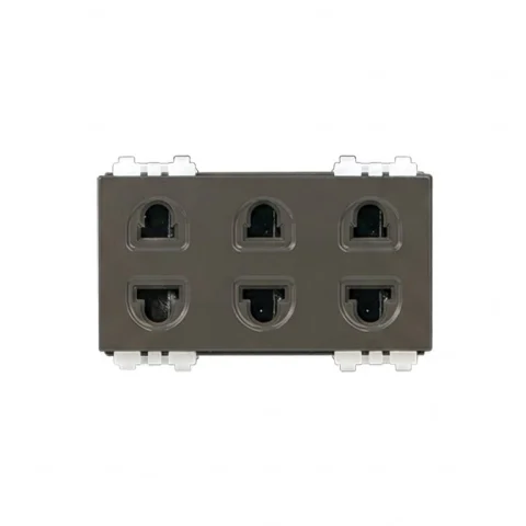 Ổ Cắm 3 Lỗ 2 Chấu Deaking DKCC/U3/DOD Có Màn Che