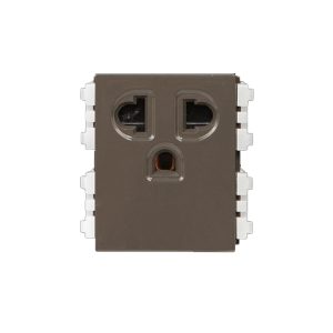 Ổ Cắm 3 Chấu Có Màn Che DKCC/UE (220V-240V)