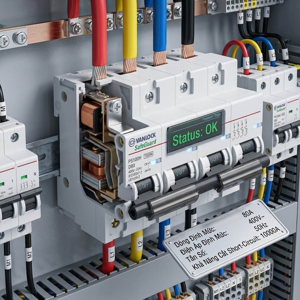 PS100H 4 cực bảo vệ ngôi nhà của bạn