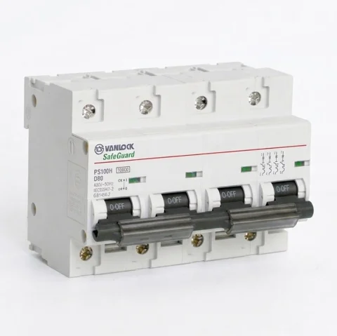 Aptomat PS100H - 4 Cực Cách Ly Toàn Diện