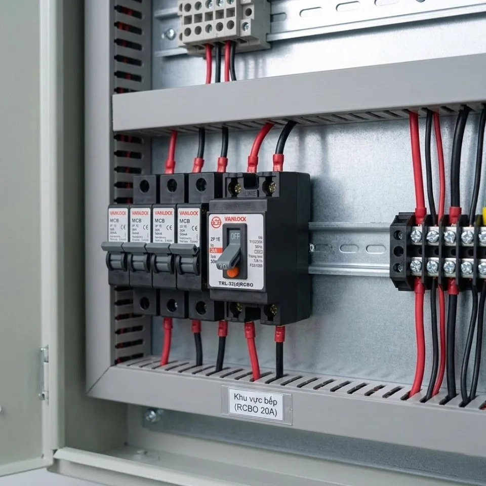 Aptomat Chống Rò TRL32 10-40A 30mA