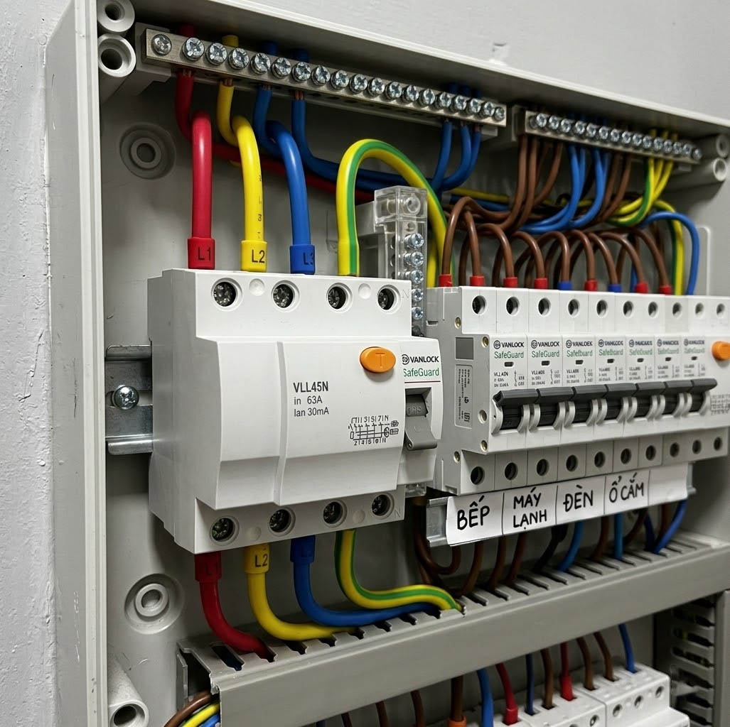 Ứng Dụng Thực Tế Của Aptomat 4 Cực VLL45N
