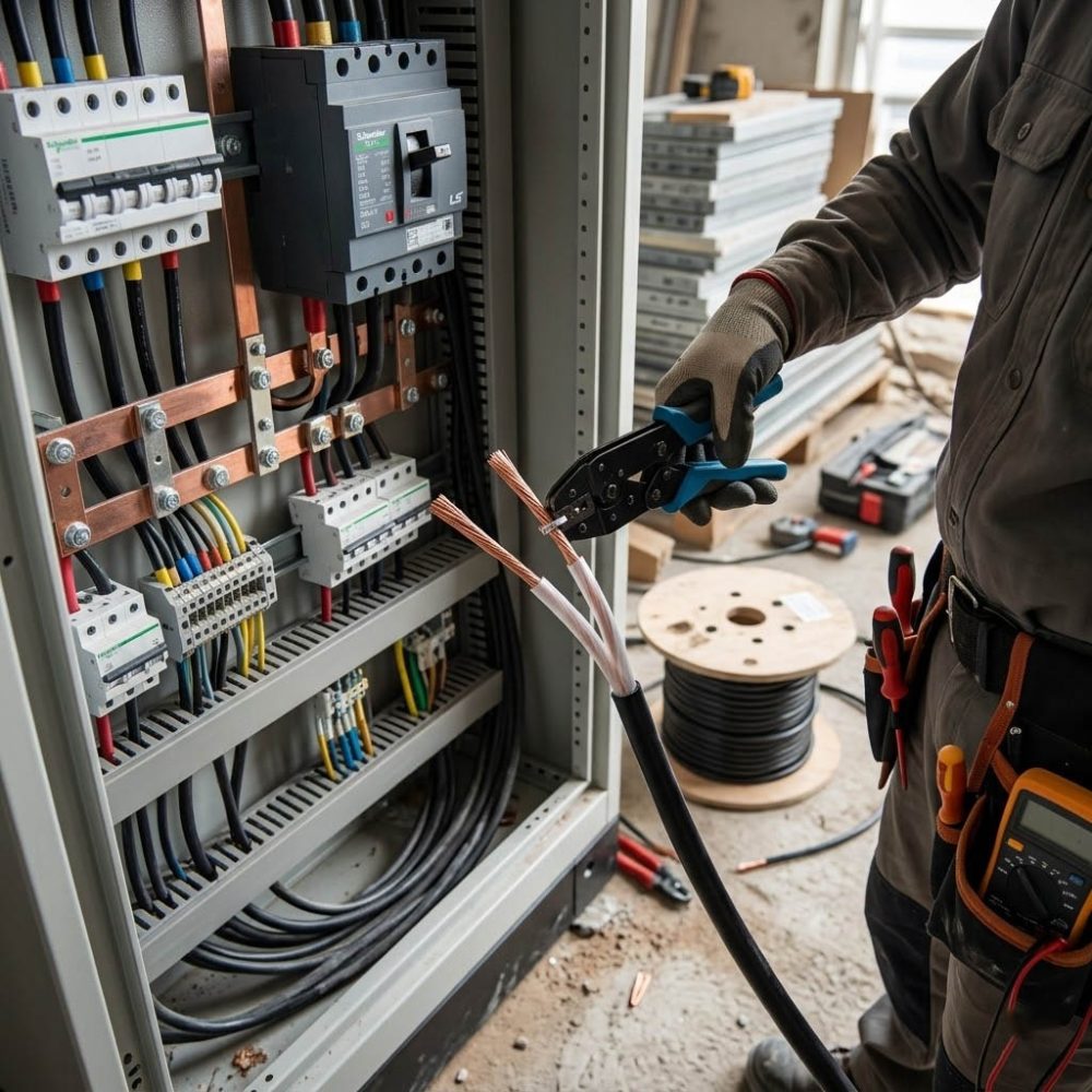 Ứng dụng thực tiễn của cáp 2 lõi CXV