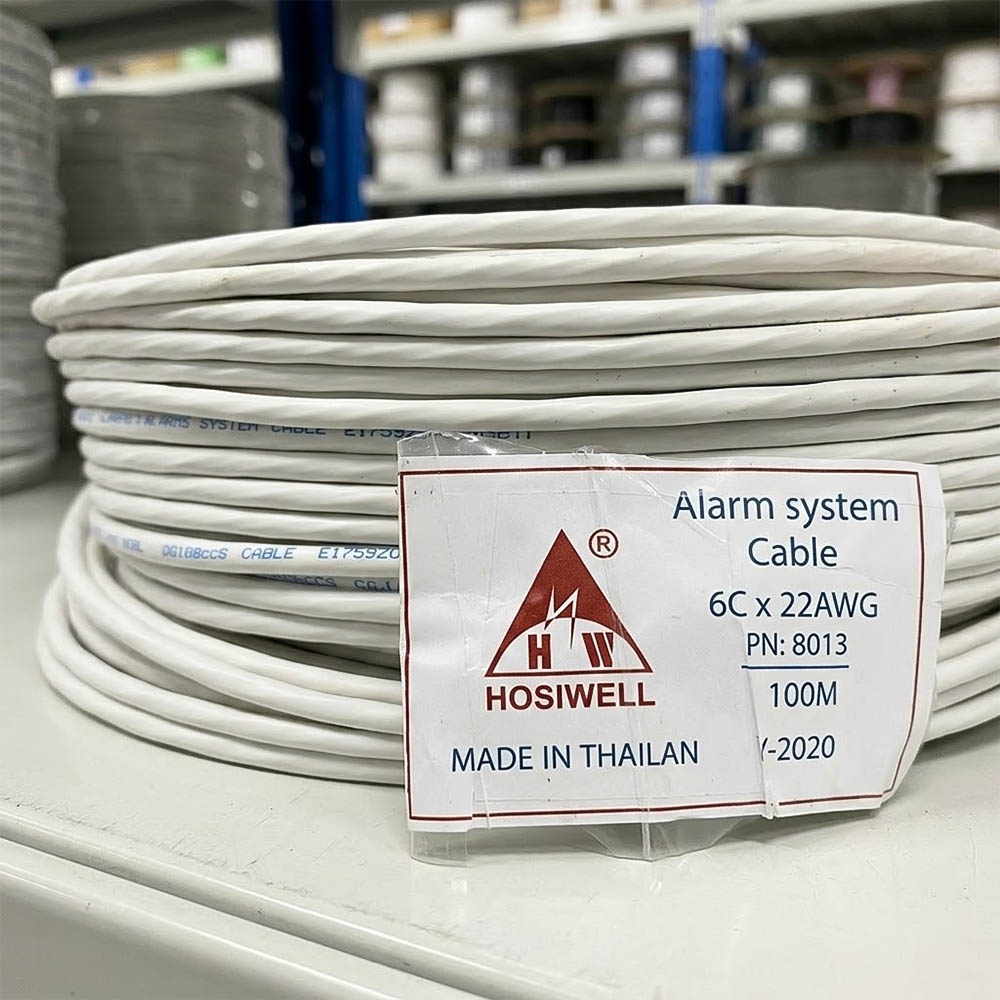 ảnh chụp thực tế Cáp điều khiển Hosiwell 22AWG 4Pair 8014 sẵn kho số lượng lớn