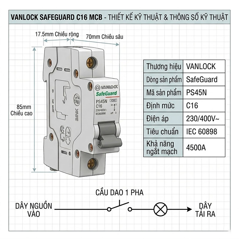 ảnh thông số kỹ thuật cầu giao 1 pha sp45n