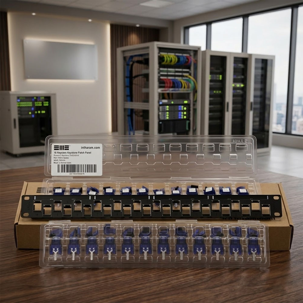 ảnh thực tế patch panel cat6 R&M 795456.....