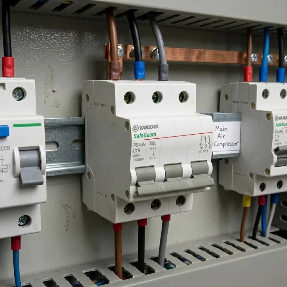 Aptomat MCB 3 Cực PS45N (6A – 63A)
