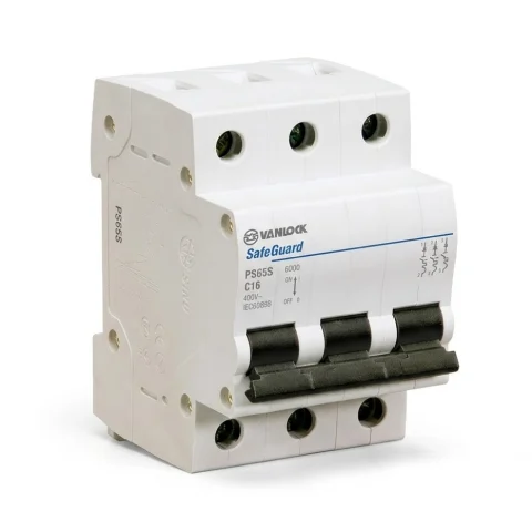 Aptomat MCB 3 Cực PS65S (6A-63A)