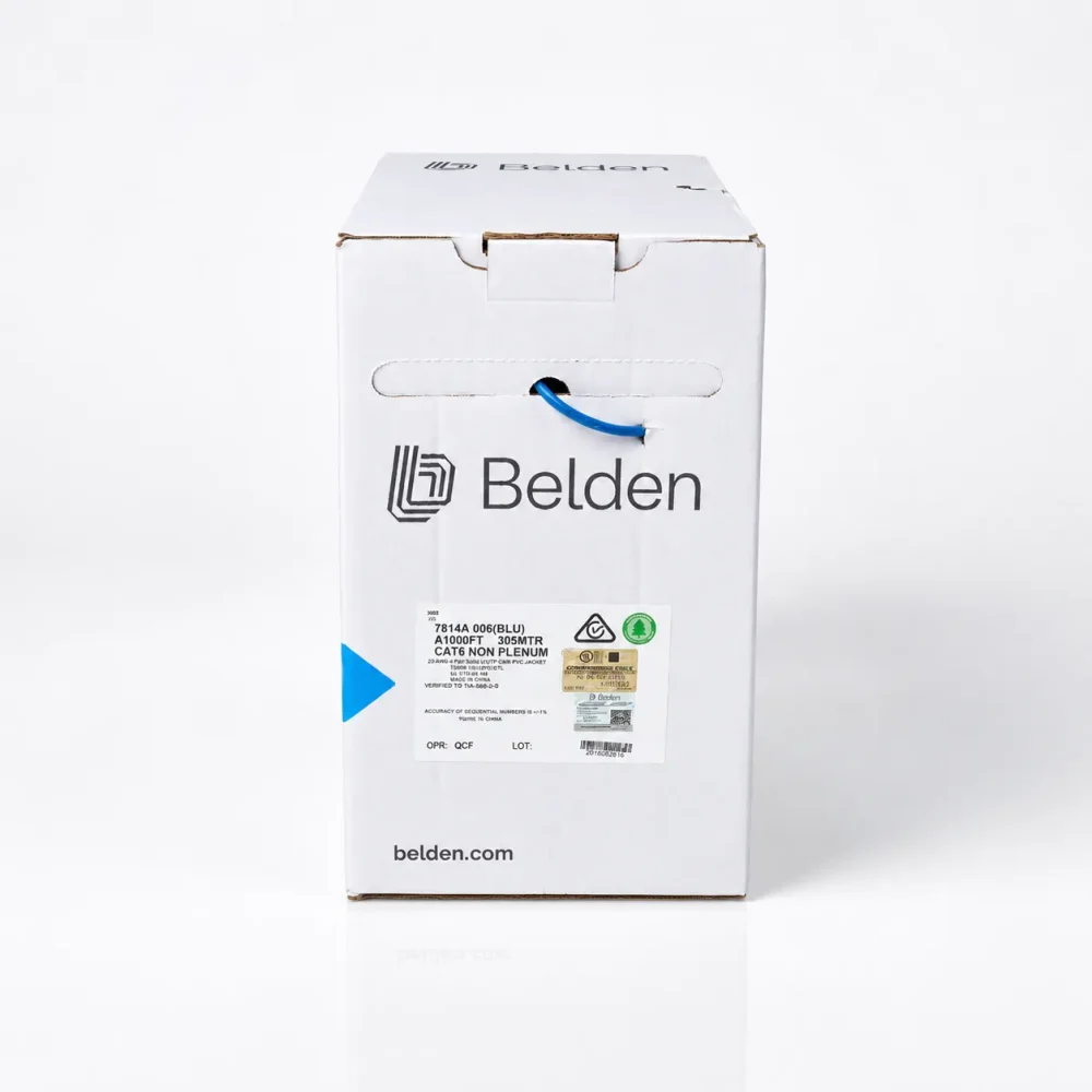 Cáp mạng Belden Cat6 UTP 7814A