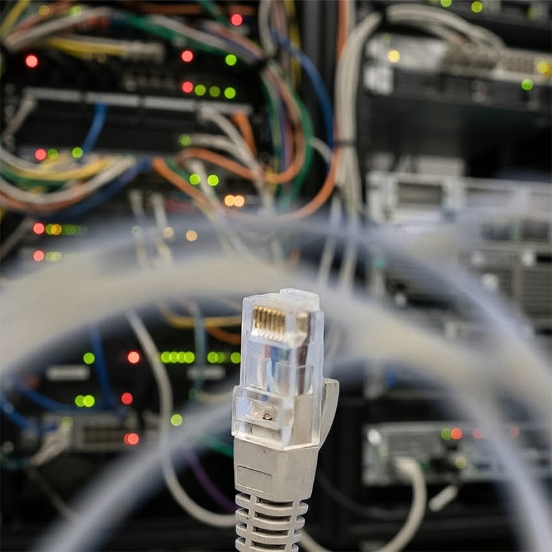 Dây nhảy mạng Cat6 UTP Hosiwell 24AWG LSZH 10105-3.0 3 mét