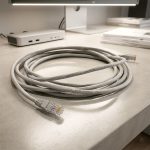 đầu kết nối của dây nhảy mạng Cat5e UTP Hosiwell 30001-CC 24 AWG......