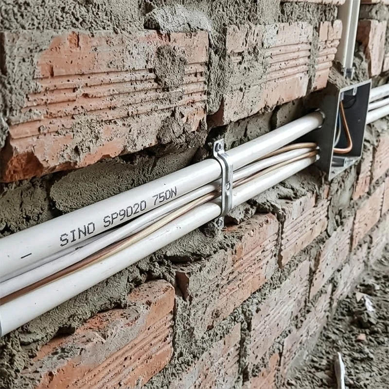 Ống nhựa cứng luồn dây điện Sino SP9020 750N 25 cây/bó