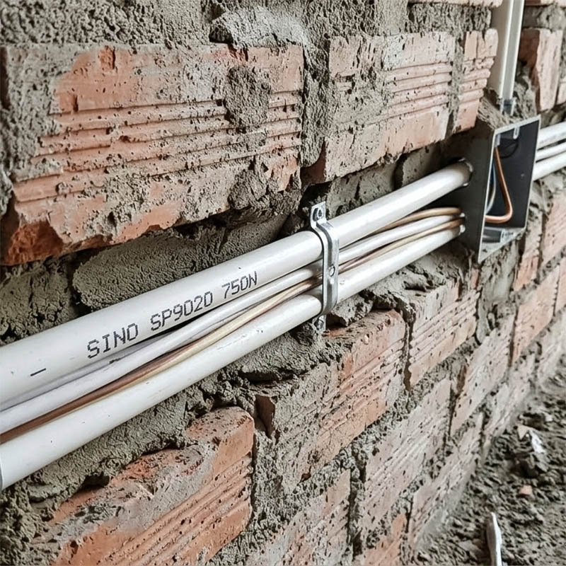 Ống nhựa cứng luồn dây điện Sino SP9020 750N 25 cây/bó