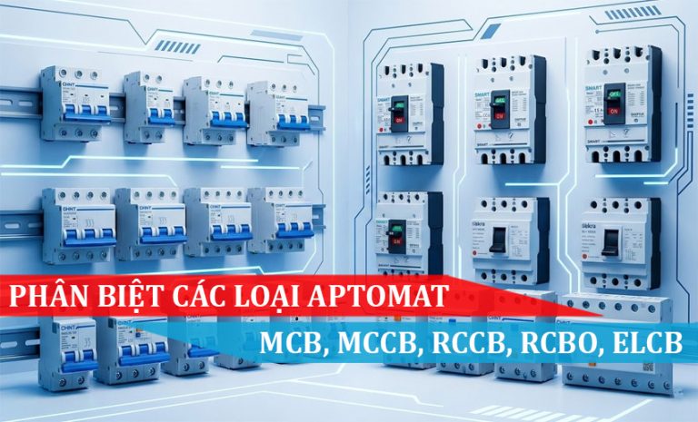 phân biệt các loại aptomat