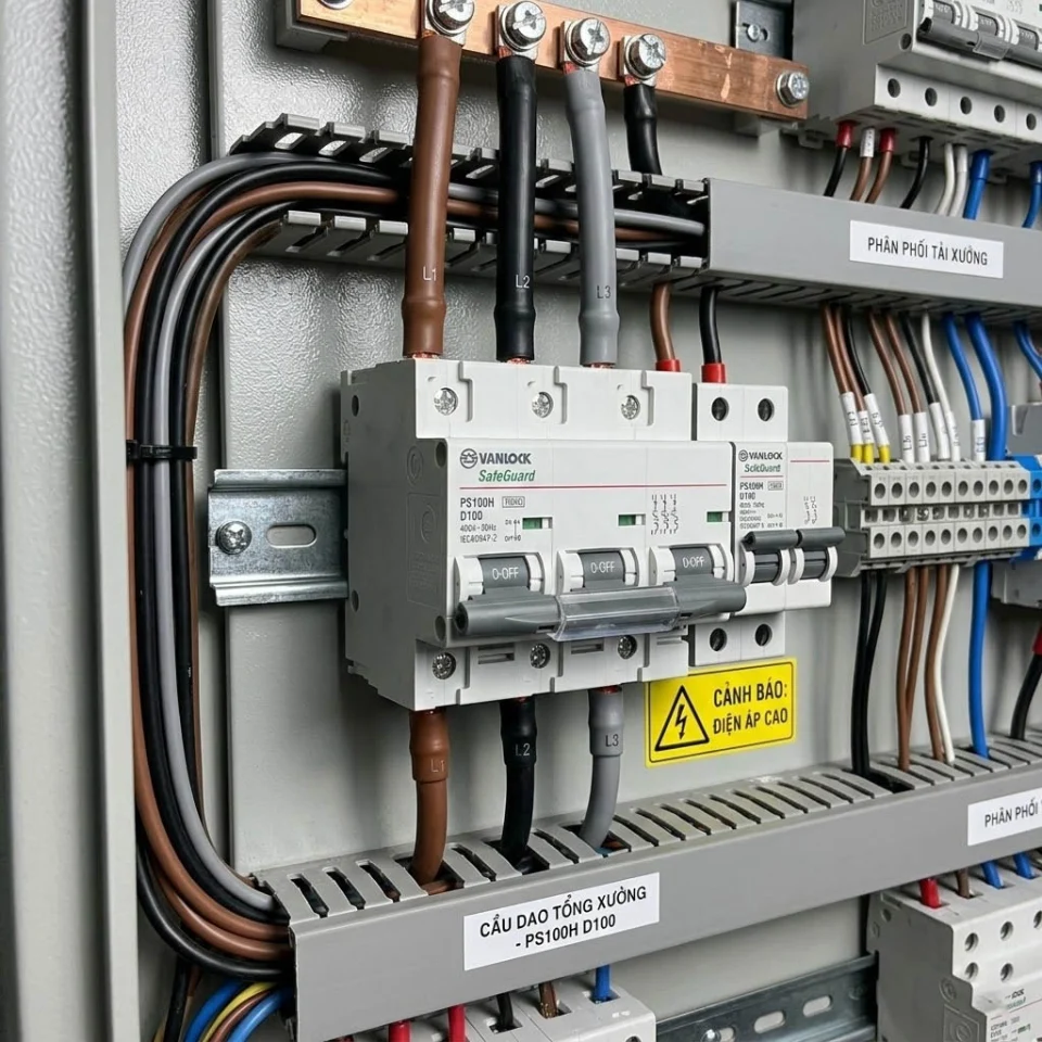 Aptomat PS100H – 3 Cực (80A – 125A)