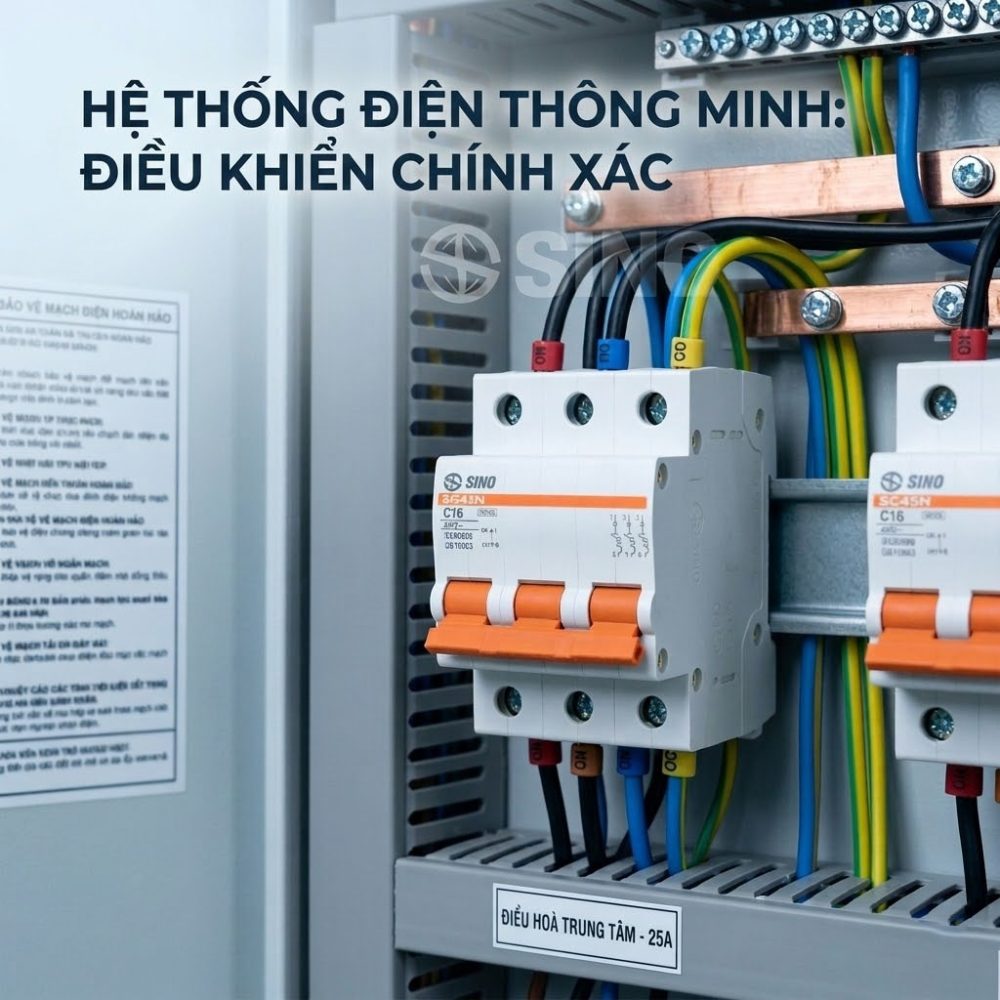 Aptomat MCB SC108N 3 Cực (6A-63A, 10kA)