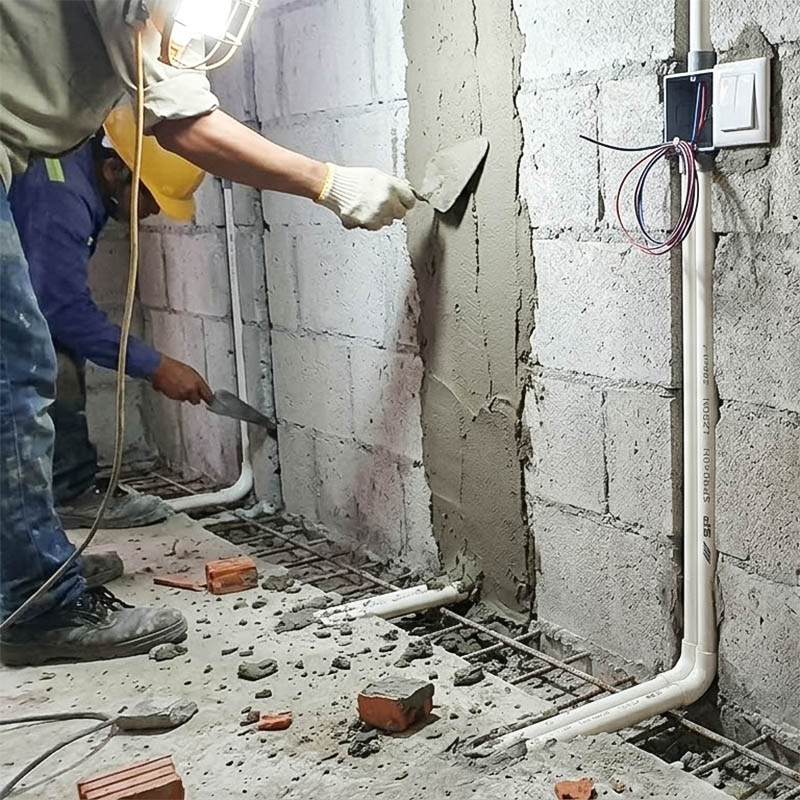 Ống nhựa cứng luồn dây điện Sino SP9040H 1250N 5 cây/bó
