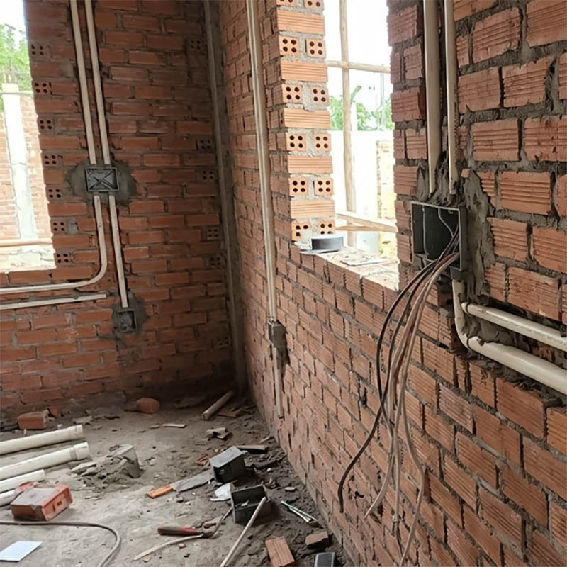 ứng dụng thực tế của Ống nhựa cứng luồn dây điện Sino VL9032 320N