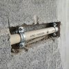 ảnh thực tế Ống nhựa cứng luồn dây điện Sino VL9020M 750N đã lắp đặt đi âm tường
