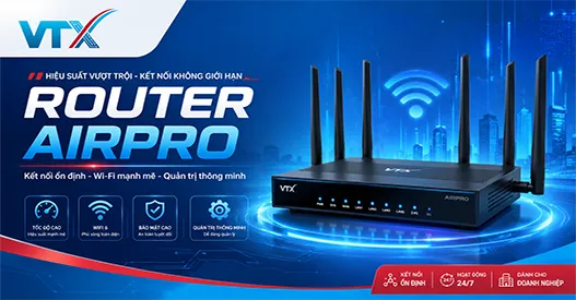 Router AirPro » Viễn Thông Xanh