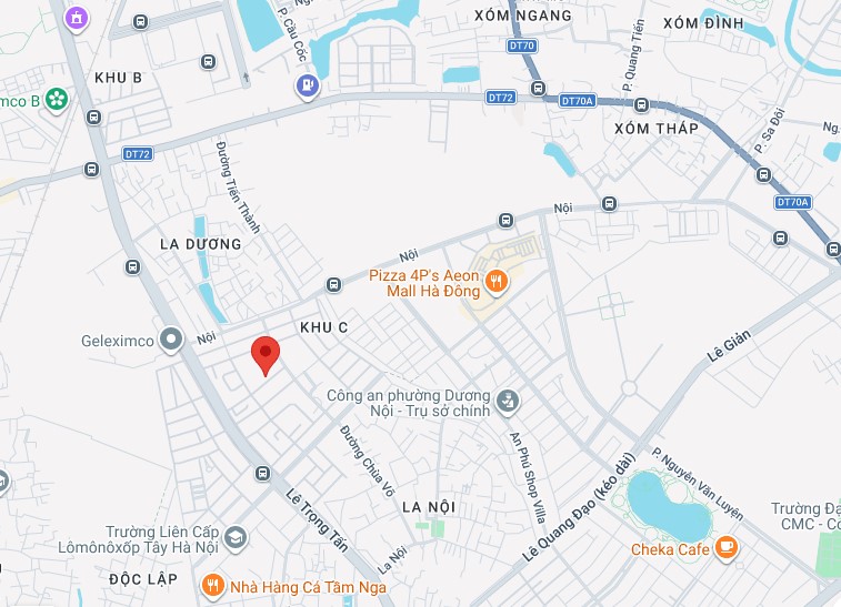 map le trong tan